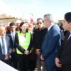 القيروان : وزيرة التجهيز والاسكان تعاين تقدم أشغال مشروع الطريق السيارة تونس – جملة على مستوى ولاية القيروان