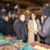 سوق الجملة بئر القصعة : مستوى التزود و  أسعار الخضر والغلال