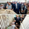 زيارة وزير السياحة والصناعات التقليدية القرية الحرفية بالمطوية